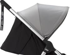 Image of ⭐️ Mamas & Papas ARMADILLO CITY2 BLACK GREY PUSHCHAIR HOOD UPF 50+ NEW ⭐️