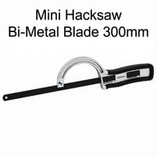 Image of Mini Hacksaw Bi-Metal Blade - Ideal for Cutting Metal in Tight Spaces