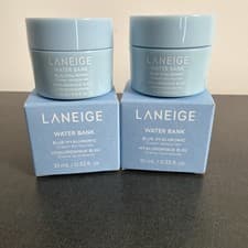 Image of LANEIGE 🦋 2x Water Bank Blue Hyaluronic Cream Moisturiser 10ml (20ml) - BNIB