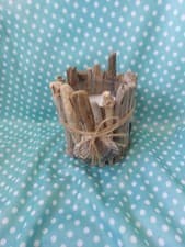 Image of Handmade Driftwood Candle