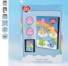 Image of Fizz Creations Care Bears Poster Light USB Powered Mood Lamp Nursery Night Light