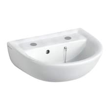 Image of Armitage Shanks Sandringham 21 Wall Hung Basin 450mm Wide - 2 Tap Hole
