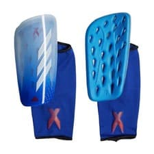Image of Adidas X League Shin Guards - Bliss Blue/White/Bright Royal