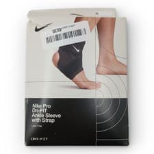 Image of Nike Unisex-Adult Pro Ankle Strap Sleeve Size Medium
