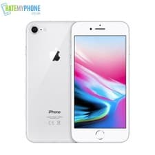 Image of Apple iPhone 8 Silver Unlocked 64GB 128GB 256GB 4.7" 12MP iOS Smartphone