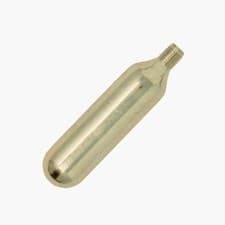 Image of 16g Threaded CO2 Cartridges, Gold - 2 Pack