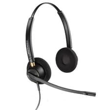 Image of Plantronics HW520 EncorePro Noise Cancelling Binaural Duo Headset - QD Connector