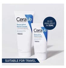 Image of CeraVe Reparative Hand Cream 100ml Ceramides Dry Rough Skin Hydrating