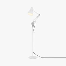 Image of Floor Lamp White Adjustable Anglepoise Type 75