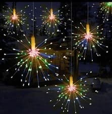 Image of Firework LED Fairy Lights Wire String Remote Control