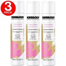 Image of 3 PACK! Toni & Guy Cleanse Volume & Body Conditioner for Fine Hair 8.5 oz