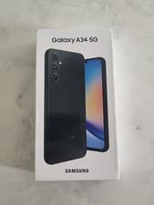 Image of Samsung Galaxy A34 5G SM346B Awesome Graphite Smartphone Brand New