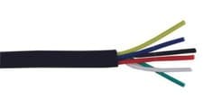 Image of 6 Core Alarm Cable Black OUTDOOR