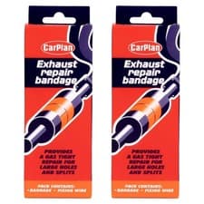 Image of Carplan Exhaust Repair Bandage Packet Gas Tide Repair For Large Holes Msb111 x 2