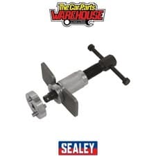 Image of Sealey VS0247 Left-Handed Brake Piston Wind-Back Tool with Double Adaptor