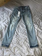 Image of Purple Brand P001 Dirty Tinted Indigo Vintage Jeans Size W30