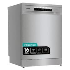 Image of Hisense HS673C60XUK 16 Place Setting WiFi Dishwasher – Stainless Steel 50554