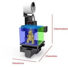 Image of 3D Printer Entry Level Compatible with PLA TPU 1.75mm Filament include