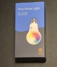 Image of Hive Active Colour Changing Smart Light Bulb E27 Edison Screw Fit - Brand New