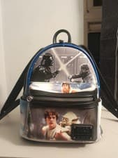 Image of Loungefly Star Wars: The Empire Strikes Back Final Frames Mini Backpack.