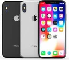 Image of Apple iPhone X 64GB 256GB Grey Silver UNLOCKED Smartphone - Excellent Grade A