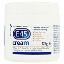 Image of E45 125ml Dermatological Cream Treatment for Dry Skin
