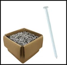Image of TIMco Galvanised Round Wire Nails Various Sizes 25kg Boxes