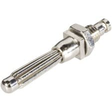 Image of Schnepp S 4004 L Banana Plug Straight 4mm Pin Diameter Red 1 piece