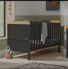 Image of Tutti Bambini Rio Cot Bed with Mattress and Cot Top Changer
