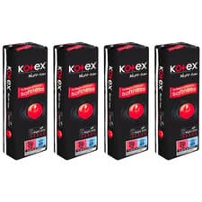 Image of Kotex Maxi Night Time 10 Soft Quilted Sanitary Pads Pack 4