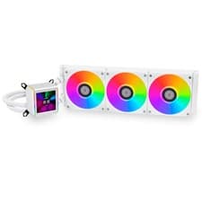 Image of Lian Li Galahad II LCD Performance ARGB White 360mm AIO Liquid Cooler
