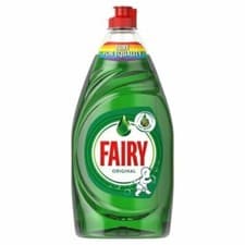 Image of Fairy Original Kitchen Dish Washingup Liquid Clean Detergent 900ml Fast Delivery
