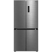 Image of Midea MDRF632FIE46 83cm Frost Free American Fridge Freezer Inox E Rated