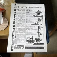 Image of Invicta 082659 Upright Weather Station Single