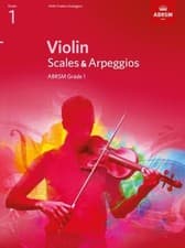 Image of Violin Scales & Arpeggios, ABRSM Grade 1 from 2012 (Sheet music)