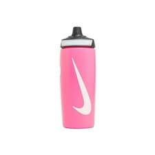 Image of Nike Refuel Water Bottle 18oz Pink Glow | Squeeze Grip | BPA-Free | Gym Sports