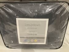 Image of Sleepdown Collection Teddy Fleece Weighted Gravity Throw 120x180 6kg