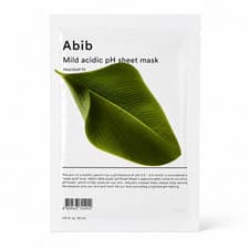Image of Abib Mild Acidic pH Sheet Mask Heartleaf Fit 30ml