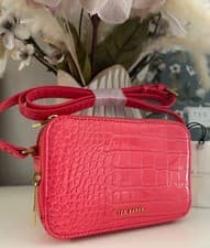 Image of TED BAKER 🎀 Valtina Camera Bag RRP £85 Crossbody Croc