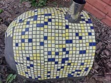 Image of Jumbo pizza oven 🍕🔥🇮🇹 + Free Fire Clay Tiles 