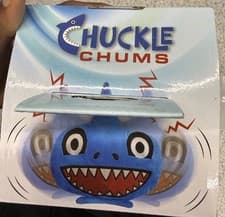 Image of JML Chuckle Chums Interactive Shark Dog Toy Reduces Anxiety & Boredom