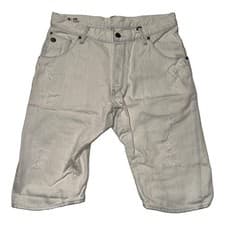 Image of G-STAR Men's Bleached 3301 Denim Shorts RRP £50
