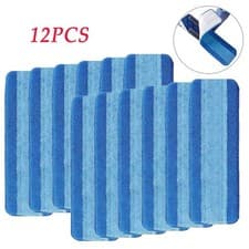 Image of 12x Microfiber Mop Pads For Bona Mop Hardwood Floors and Spray Mop Replacement
