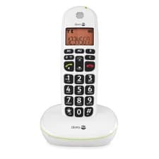 Image of Doro PhoneEasy 100w DECT telephone Caller ID White