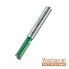 Image of Trend C005BX1/4TC CraftPro Two Flute Straight Router Cutter 6mm Dia x 20mm Cut x