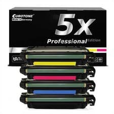 Image of 5x per Cartridge Replaces Canon 040BK 040C 040M 040Y 040 BK 040 040 M 040