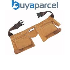 Image of BlueSpot Tools 16332 Double Leather Tool Pouch - Regular B/S16332