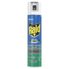 Image of Raid Fly & Wasp / Ant & Cockroach Killer Rapid Action Spray 300ml