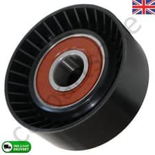 Image of Aux Belt Tensioner Pulley V-Ribbed For Citroen DISPATCH Fiat Ford S-MAX GALAXY
