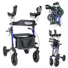 Image of Upright Rollator Walker Rollator with Forearm support